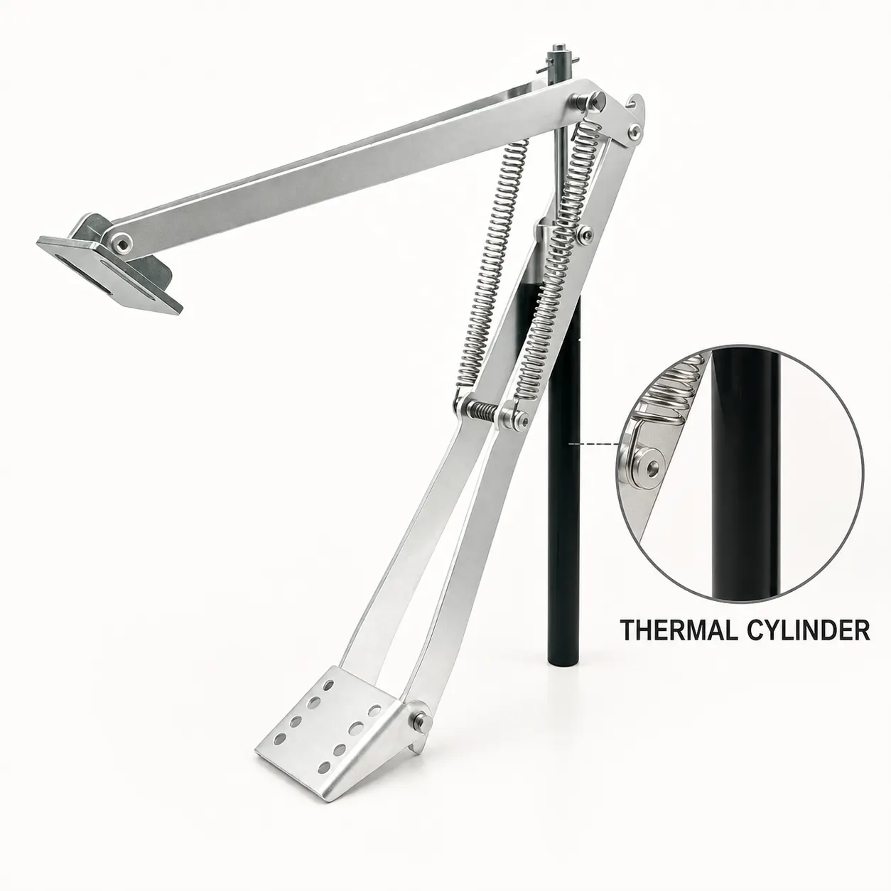 Automatic Greenhouse Window Opener and included accessories